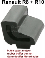 renault motorkap voorpanelen r8 r10 rubberen bumper voor geschikt P87898 - Bild 1
