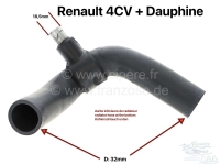 renault motorkoeling 4cv dauphine radiatorslang onderaan met aftakking voor kachel geschikt P80841 - Bild 1