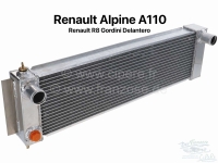 renault motorkoeling a110 r8 gordini radiateur van aluminium voorste geschikt voor alpine P82502 - Bild 1