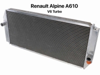 renault motorkoeling a610 v6 turbo radiateur gemaakt van aluminium geschikt voor alpine P82500 - Bild 1