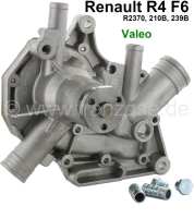 renault motorkoeling r4 f6 waterpomp gesloten bestelwagen r2370 210b 239b voor 1108cc P82066 - Bild 1