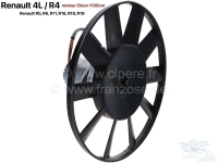 Renault - R4/R5/R16, radiateurventilator incl. ventilatorblad. Geschikt voor Renault R4 (1108cc), R5
