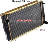 Renault - R4, radiateur (originele fabrikant), geschikt voor Renault R4, vanaf bouwjaar 1978, motore