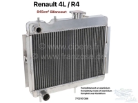 renault motorkoeling r4 radiateur reproductie 845cc billancourt direct voor motor P82338 - Bild 1