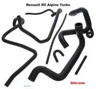 renault motorkoeling r5 alpine turbo radiatorslangset bestaande uit 7 radiatorslangen geschikt voor gemaakt van P82372 - Bild 1
