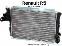 renault motorkoeling r5 radiateur voor 0 8l r1221 1391 1220 vanaf bouwjaar 01 1982 tot P82704 - Bild 1