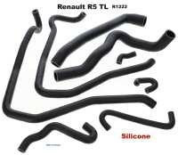 renault motorkoeling r5 radiatorslangset bestaande uit 9 radiatorslangen geschikt voor tl type r1222 gemaakt P82368 - Bild 1
