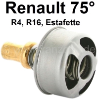 renault motorkoeling thermostaat 75 geschikt voor r4 van 1963 tot 1990 845ccm 1108ccm P82038 - Bild 1