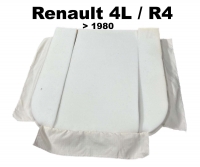 Renault - R4, schuimrubberen voorstoel, voor de rugleuning. Geschikt voor Renault R4 tot modeljaar 1