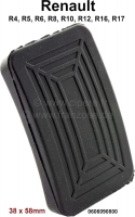 renault pedalwerk pedaalrubber origineel paulstra geen replica geschikt voor r4 r5 r6 r7 r8 P84326 - Bild 1