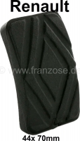 renault pedalwerk pedaalrubber voor het rem en koppelingspedaal geschikt r4 r5 dauphine P84010 - Bild 1