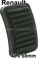 renault pedalwerk pedaalrubber voor r16 r4 dauphine r5 etc 68x42mm 7700517674 6060908 P84315 - Bild 1