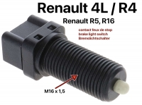 renault pedalwerk remlichtschakelaar 2 polig schroefdraad m16 x 1 5 geschikt voor r4 r5 r16 P84012 - Bild 1