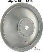 renault radkappen alpine roestvrijstalen naafdop geschikt voor 108 a110 P83399 - Bild 1