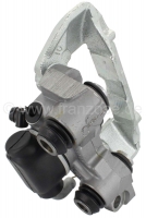 Renault - Remklauw (1 zuiger) linksachter, met geïntegreerde parkeerrem. Bendix remsysteem. Zuiger 