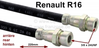 renault remslangen r16 remslang achter geschikt voor lengte 220 mm schroefdraad 2x P83231 - Bild 1