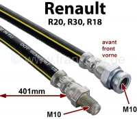 renault remslangen r20 r30 r18 remslang lengte 401 mm schroefdraad 1x binnendraad m10x1 P84371 - Bild 1