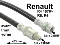 renault remslangen r4 r5 r6 remslang voor geschikt vanaf modeljaar 1976 schijfrem P84061 - Bild 1