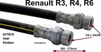renault remslangen r4 r6 remslang achter geschikt voor r3 vanaf modeljaar 1961 P84162 - Bild 1
