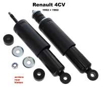 renault schokdemper veerkogels 4cv achter 2 stuks geschikt voor P83200 20260306110528 - Bild 1