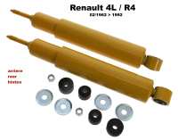 renault schokdemper veerkogels r4 schokdempers achter 2 stuks replica geschikt voor sedan bouwjaar 021962 P83453 - Bild 1