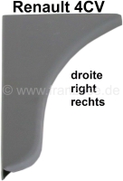 renault spatbord voor 4cv rechter voorspatbord reparatieplaat achterste hoek bij deur P87808 - Bild 1
