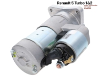 Renault - Startmotor met hoge prestaties. Geschikt voor Renault 5 Turbo 1&2 (middenmotor)! Extreem s