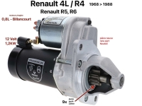 renault startmotor met hoge prestaties geschikt voor r4 r5 r6 allemaal 0 8 P82344 - Bild 1