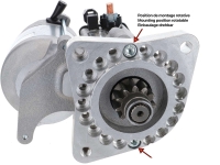 Alle - Startmotor met hoog vermogen (vanaf 1.0 liter motor). Voor bijna alle klassieke Renaults! 