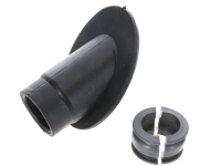 Renault - Stuurkolomafdichting (2 hulzen). Geschikt voor Renault R4 (alle modeljaren). Of. Nr. 77005