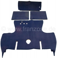 renault tapijtsets vloermatten 4cv tapijtset geschikt voor 4 delen bedekt het hele P88248 - Bild 1