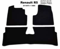 renault tapijtsets vloermatten r5 vloermattenset velour exellence 3 stuks 2x voor 1x achter P88880 - Bild 1