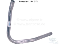 renault uitlaatsysteem r4 1108cc uitlaat tussenpijp met houder voor een rubber silenthaler geschikt P82072 - Bild 1