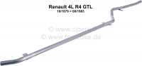 renault uitlaatsysteem r4 1108cc uitlaat tussenpijp tweede pijp onder dorpel geschikt voor P82078 - Bild 1