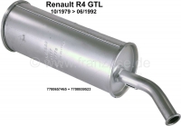 renault uitlaatsysteem r4 1108cc uitlaatgeluiddemper achter geschikt voor gtl vanaf P82079 - Bild 1