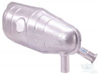 Renault - R5 (845cc), uitlaatdemper vooraan. Geschikt voor Renault R5, vanaf modeljaar 1972.