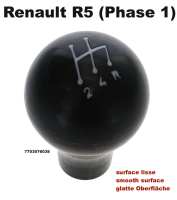 renault versnellingspook hefinrichting r5 pookknop voor 4 versnellingsbak geschikt P81649 20260318143653 - Bild 1