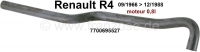 renault verwarming ventilatie r4 radiatorslang 56cm leidt naar kachelradiateur door het P82601 - Bild 1