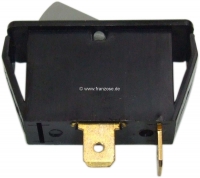 Renault - Tuimelschakelaar, voor de kachelventilator. Geschikt voor Renault R8 + R10. Afmeting: 36 x