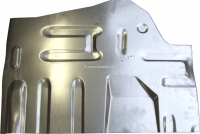 Renault - R4, deel vloerpaneel, linksvoor. De plaat reikt ongeveer 20 cm voor de zitbankbak. Geschik