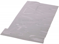 Renault - R4, vloerplaat rechtsachter. Afmetingen: midden vanaf het chassis tot aan de dorpel + vana