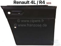 Renault - R4, buitendeur, complete buitendeurhuid. Achter links. Geschikt voor Renault R4 met verbor