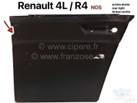 Renault - R4, buitendeur, complete buitendeurhuid. Rechtsachter. Geschikt voor Renault R4 met open d