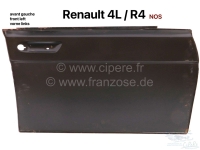 Renault - R4, buitendeur, complete buitendeurhuid. Voorkant links. Geschikt voor Renault R4 met verb