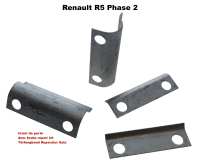Renault - R5, deurvanger scharnier (deuropener) reparatieset. Geschikt voor Renault R5 fase 2, met d
