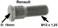 renault vooras wielbout geschikt voor veel renaults r5 alpine r12 r16 totale lengte 38mm P83251 - Bild 1