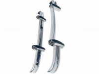 Renault - R8 Gordini, voor + achterbumper, roestvrij staal. Geschikt voor Renault R8 Gordini. Incl. 