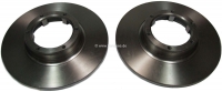 Renault - Remschijven voor (2 stuks). Geschikt voor Renault R4 GTL (R1128). R4 1.0 TL, alle modellen