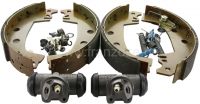 renault voorrem zonder hydraulische remschoenen voor remset met 2x wielremcilinders P84022 - Bild 1