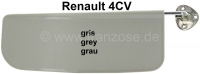 renault zonneklep binnenspiegel 4cv grijs geschikt voor is links P87766 - Bild 1